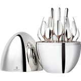 Mood Party Silver-Plated Flatware Set For 6 People (24 Pieces )