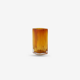 Folium Vase, Amber - Small