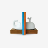 Menagerie Whale Bookends