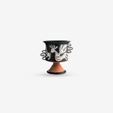 Vaso Cabrakan-Matte Black / Glossy White, Terracotta