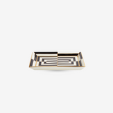 Op Art Rectangle Tray