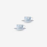 Tout Paris - Set of 2 Tea Cups And Saucers