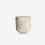 Aztec / Travertine Marble Cotton Jar