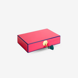 Lacquer Jewelry Box - Fuchsia