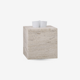 Aztec / Travertine Marble Tissue Holder