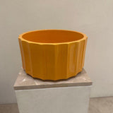 OBJ00024 Vaso A Colonna Yellow